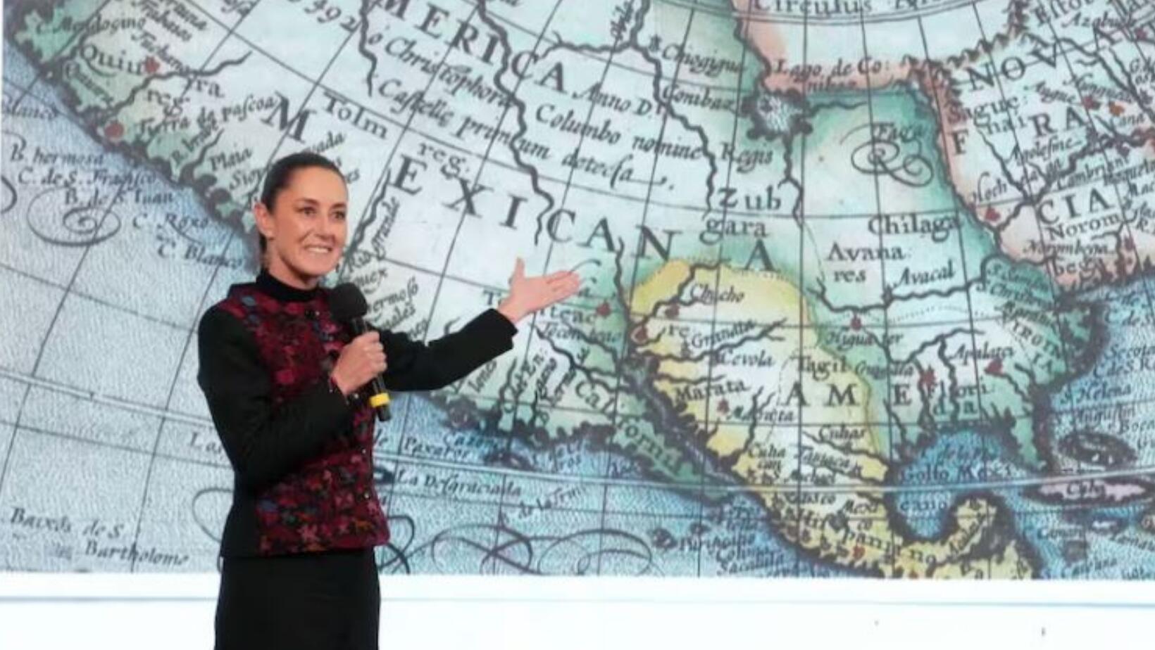 Sheinbaum responde a propuesta de Trump de cambiar nombre al Golfo de México