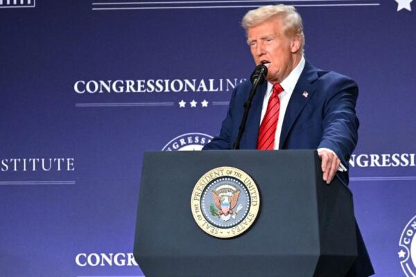 Presidente de los Estados Unidos, Donald Trump. AFP