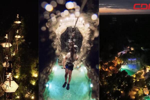 Parque de Ecoaventuras Scape Park en Cap Cana. 