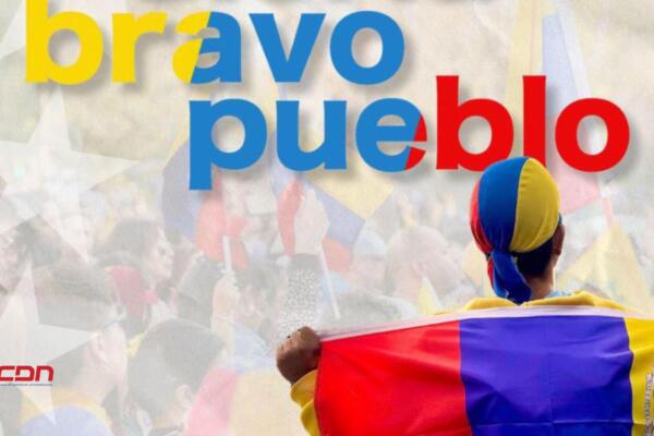 El Comando Con Venezuela invita a la concentración “Gloria Bravo Pueblo” en Santo Domingo. (foto, fuente externa)