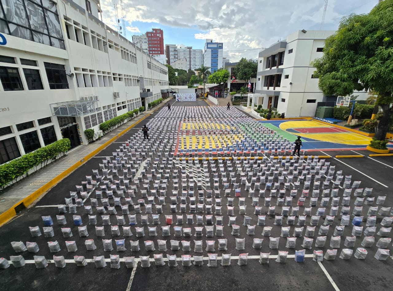 Más de 44 toneladas de drogas se incautaron en el país en 2024