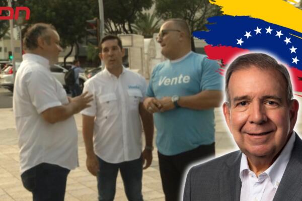 Venezolanos en RD mantienen apoyo a Edmundo González