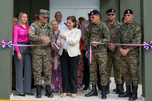 Ejército de la República Dominicana llevó a cabo la reinauguración del destacamento General de Brigada Rafael A. Peguero Mota en Hato Mayor