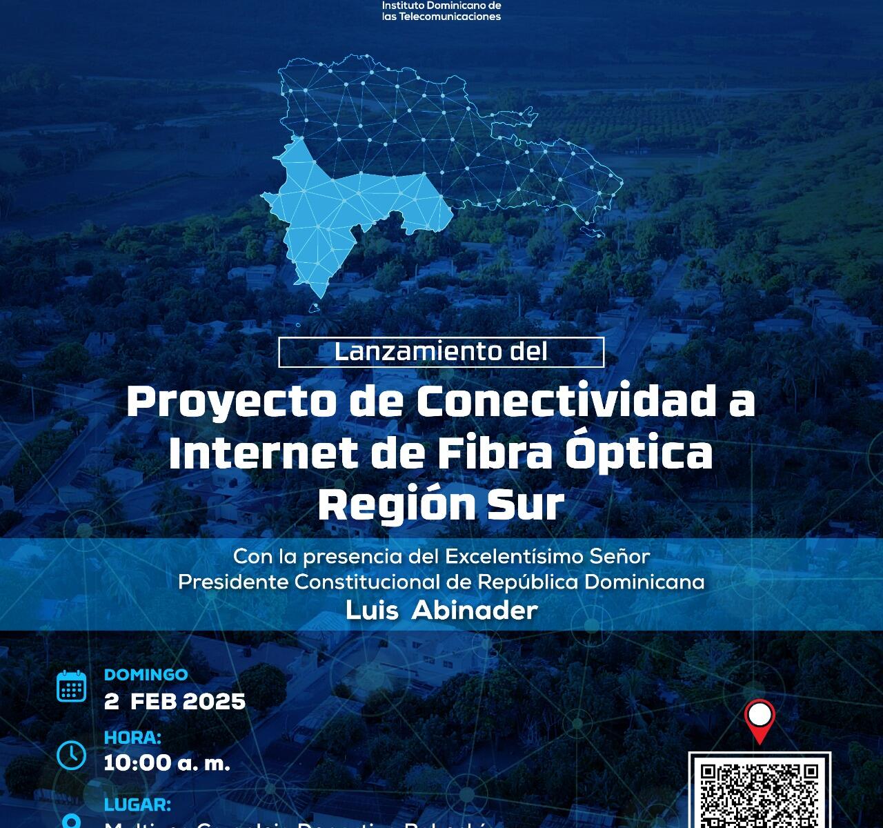 Indotel presentará plan de internet de banda ancha para región Sur