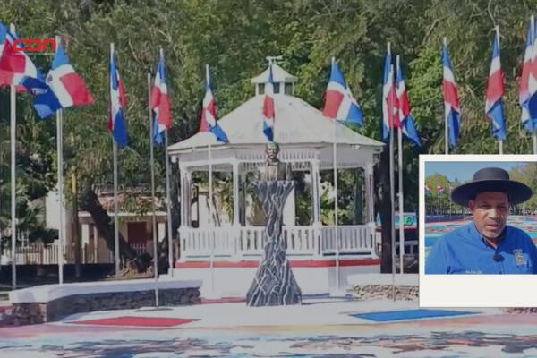 La obra está orientada a elevar el sentimiento patriótico de los ciudadanos dominicanos, especialmente los que residente en la zona. Foto: Fuente externa 