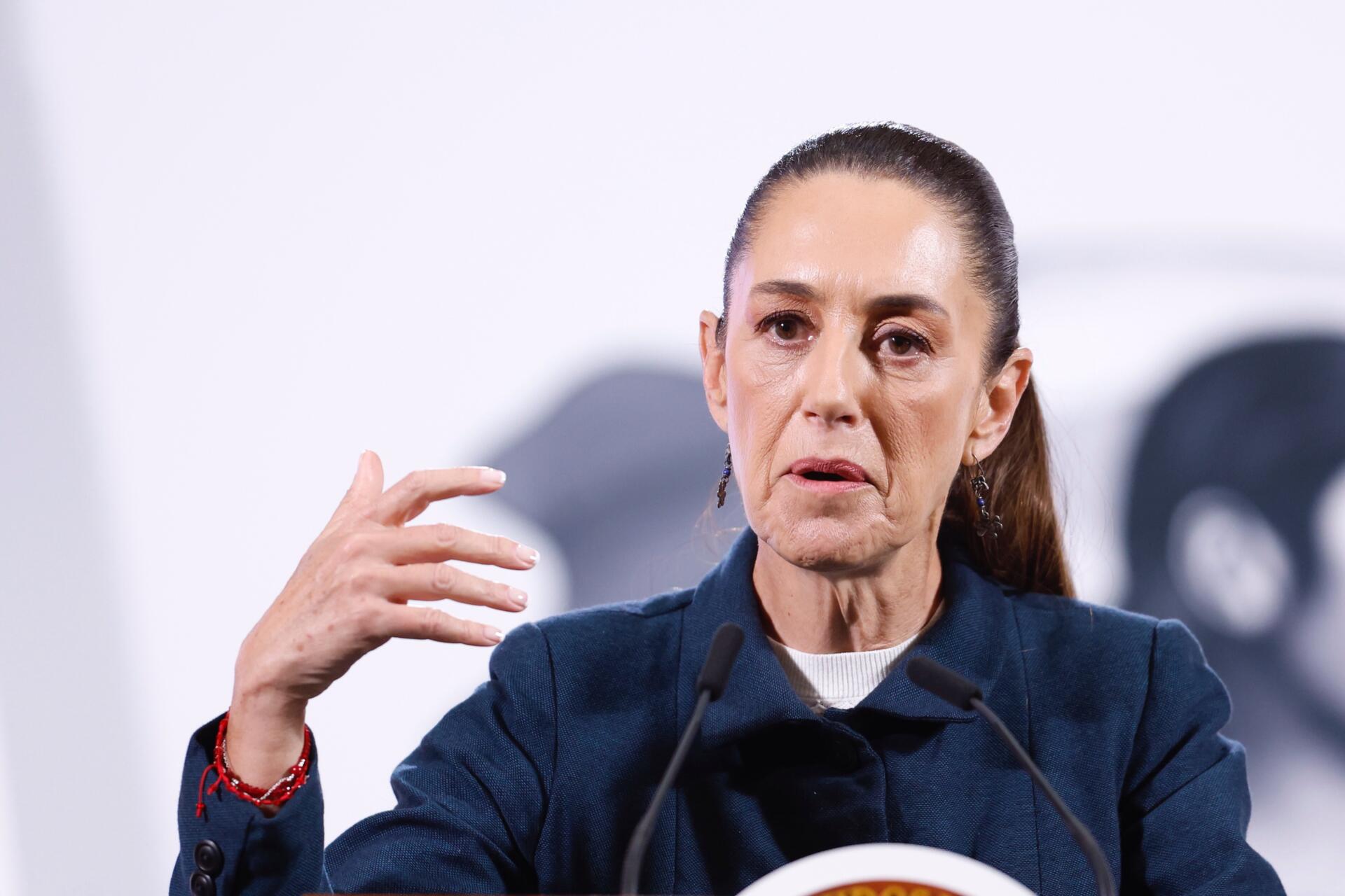 La presidenta de México, Claudia Sheinbaum,