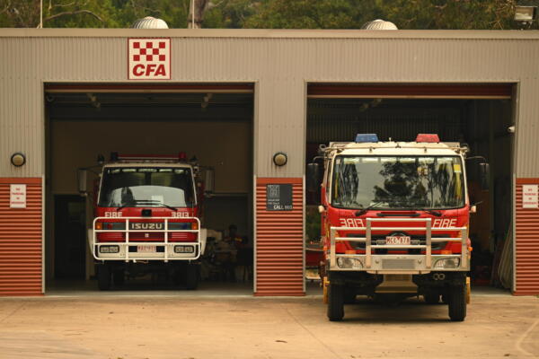 Fotografía de un equipo de bomberos australianos.
EFE/EPA/JAMES ROSS