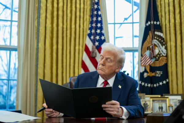 El presidente de Estados Unidos, Donald Trump. EFE/ BONNIE CASH