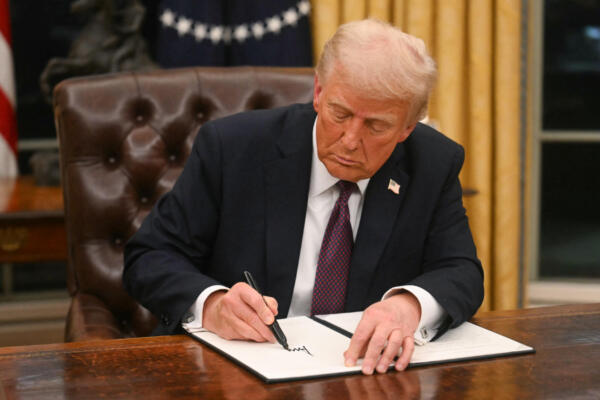 Presidente de los Estados Unidos Donald Trump. 
Foto: AFP