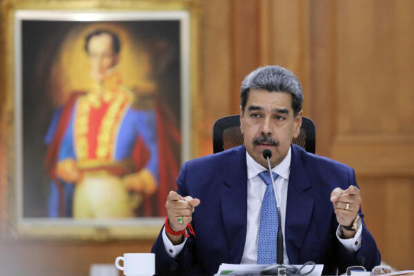 Presidente de Venezuela Nicolás Maduro.