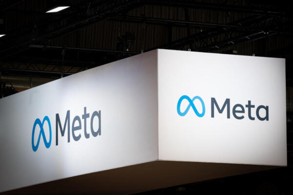 Foto de logo de Meta.
(Photo by ALAIN JOCARD / AFP)