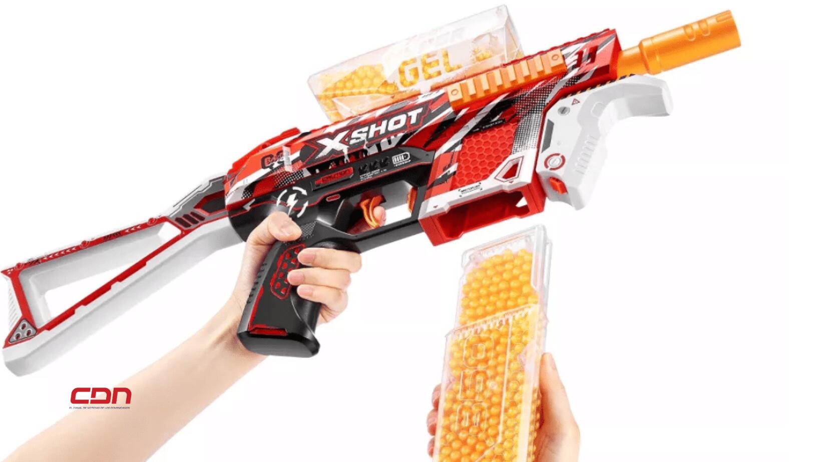 pistolas de hidrogel