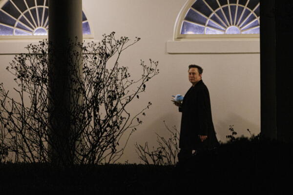 Fotografía de archivo del magnate Elon Musk en una de sus recientes visitas a la Casa Blanca