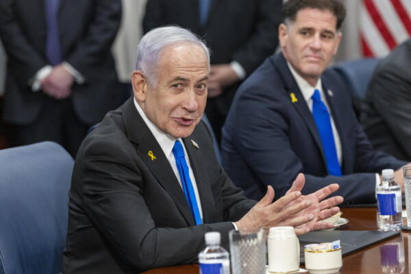 Netanyahu se encuentra este jueves en el Capitolio, reuniéndose con congresistas tanto del Partido Demócrata como del Republicano.