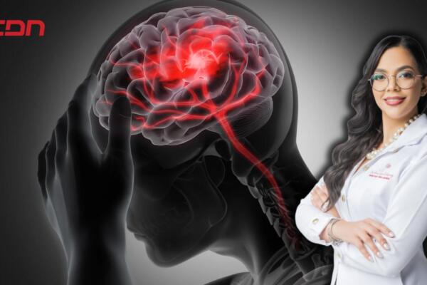 La neuróloga vascular Edwina Luna habla sobre los accidentes cerebrovasculares (ACV), (Foto CDN Digital)