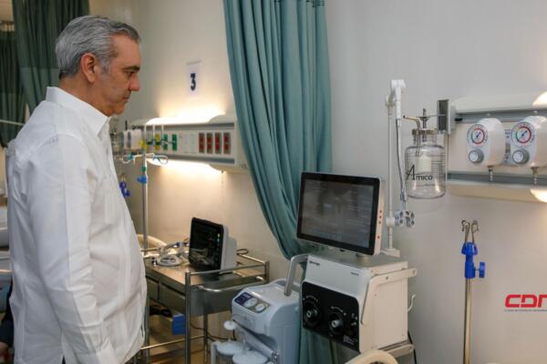 El presidente Luis Abinader inauguró este miércoles el Hospital Traumatológico Taiwán 19 de Marzo. (Foto, fuente externa)