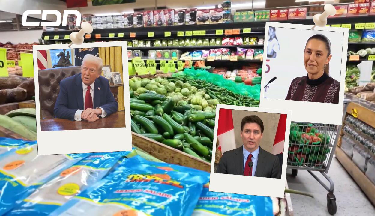 Canadá y México aplicarán aranceles a productos estadounidenses