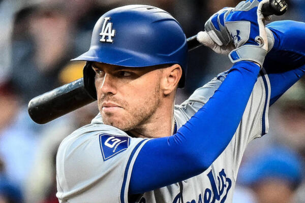 Freddie Freeman sufrió un esguince en el tobillo derecho en una jugada en la inicial el 26 de septiembre, pero apenas se notó en la postemporada. 