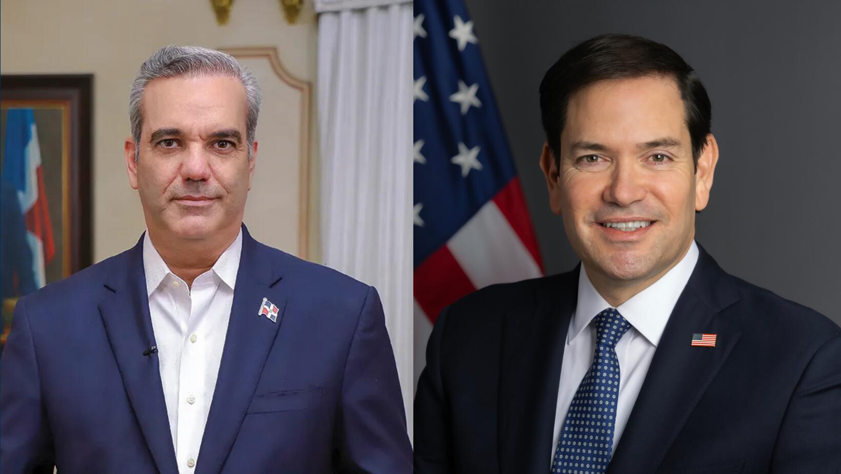 Luis Abinader y Marco Rubio se reunirán en el Palacio Nacional este jueves