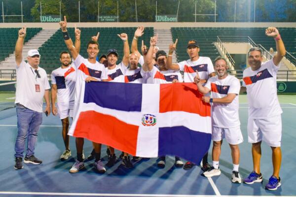 RD jugará ante Ucrania en el repechaje por un puesto en el Grupo Mundial 1 de la Copa Davis.