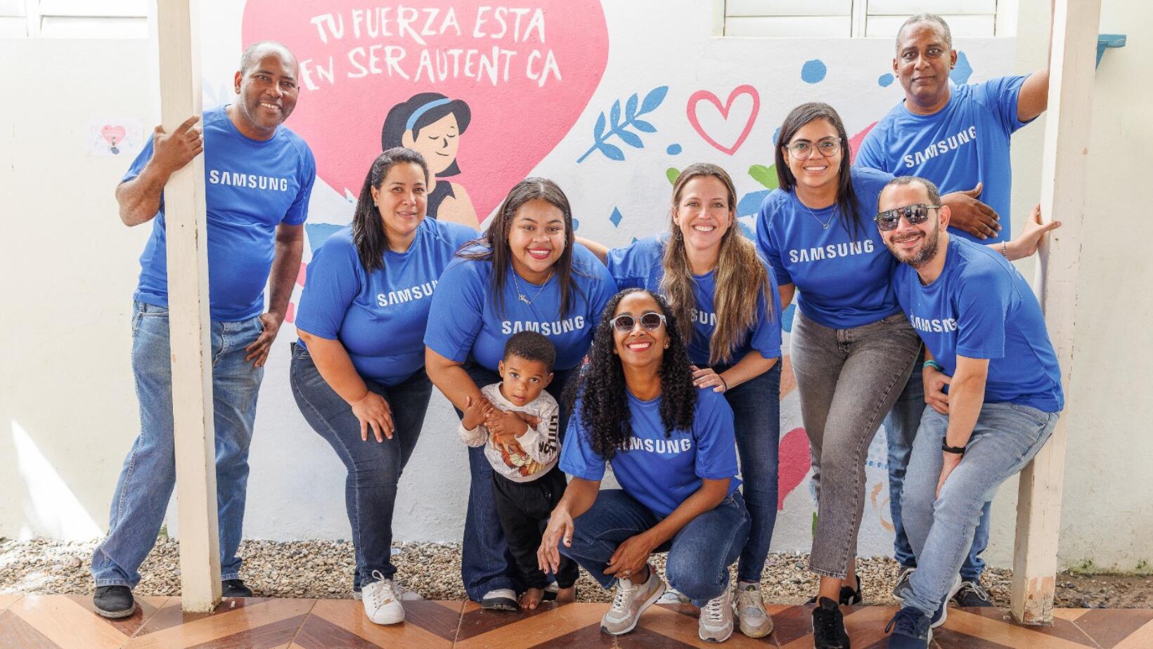 Samsung lleva esperanza a la Fundación Pasitos de Jesús en RD