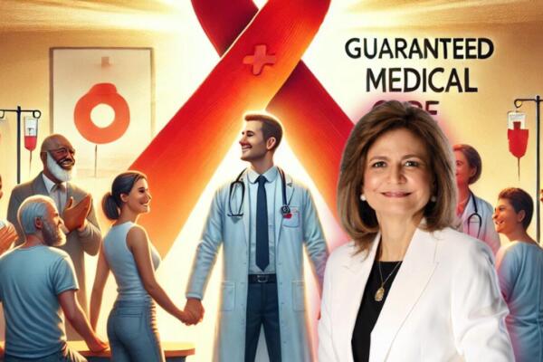 La vicepresidenta Raquel Peña informó que garantiza la atención a pacientes con VIH-SIDA ante anuncio de salida de USAID. Foto: CDN Digital