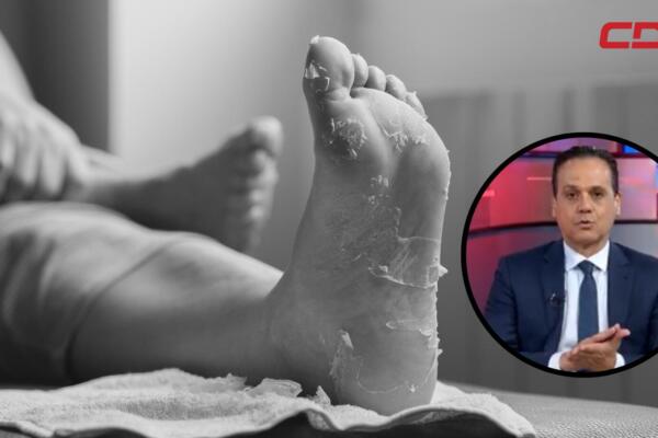El doctor Iván Silva, especialista en la salud de los pies.