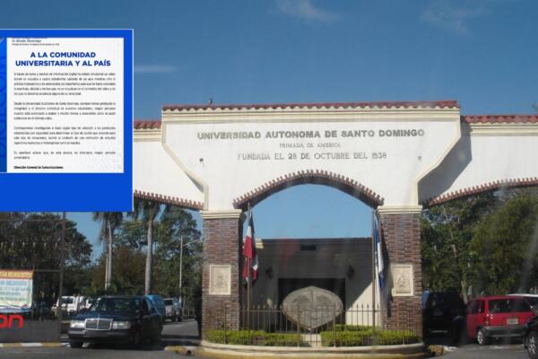 La UASD se pronuncia sobre video viral que involucra a estudiantes en un aula. (Foto, fuente externa)