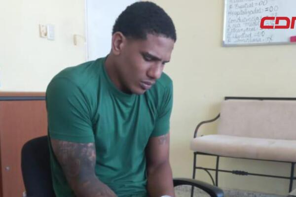Recluso Adonis Morales, alias “Pocho”,, quien tiene cuatro años esperando una sentencia definitiva. 