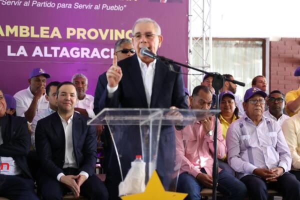  El expresidente de la República y actual presidente del Partido de la Liberación Dominicana (PLD), Danilo Medina. (foto, fuente extena)