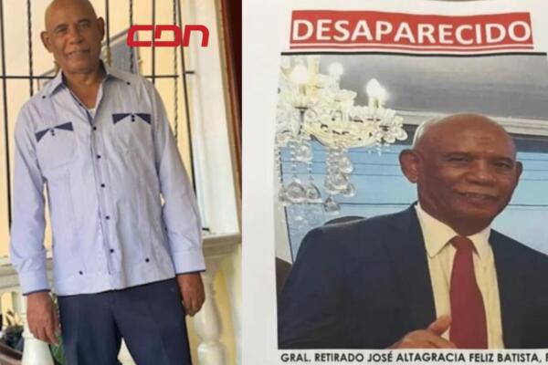 José Altagracia Feliz Bautista, reportado como desaparecido.