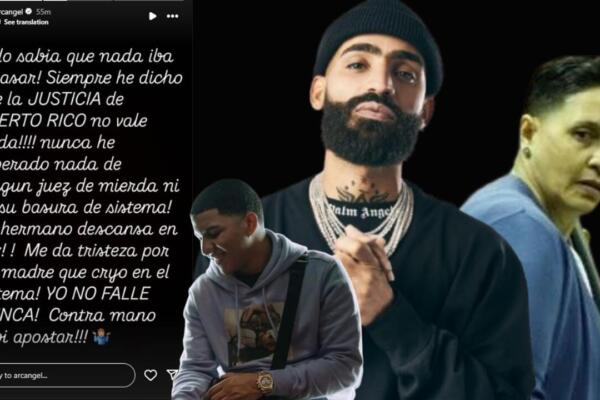 “Sabía que nada iba a pasar”: Arcángel reacciona a sentencia de mujer que mató a su hermano