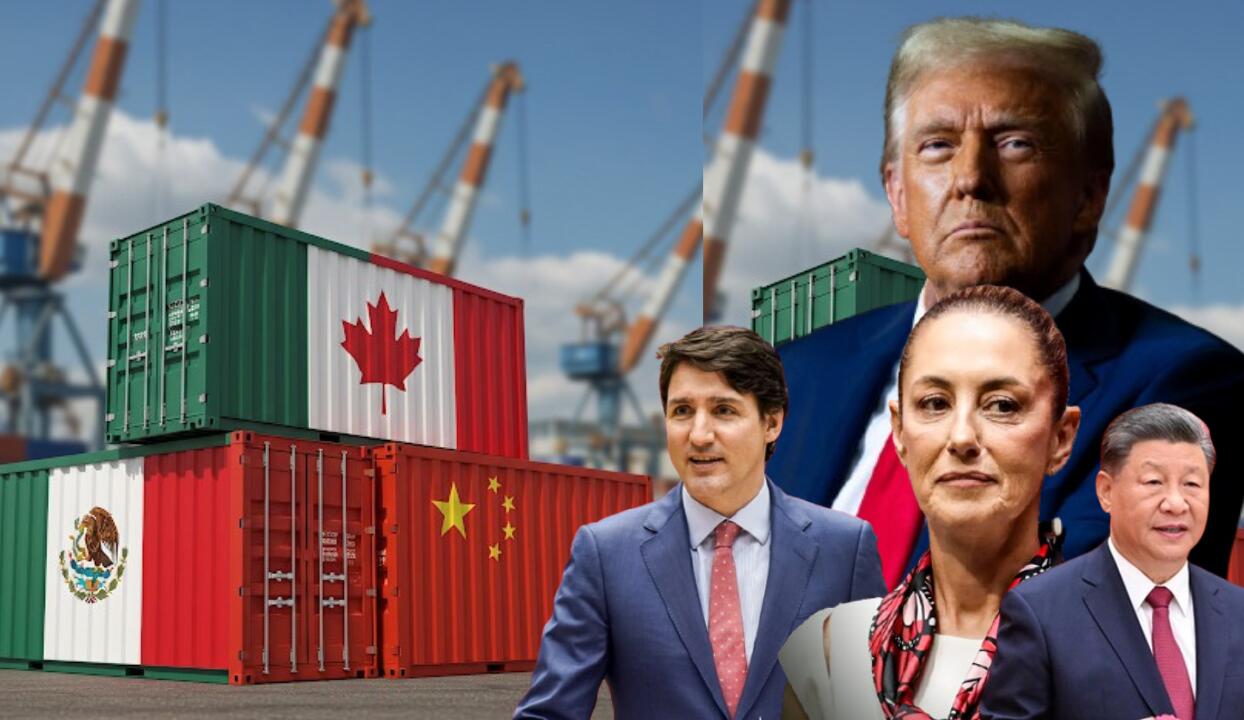 México, Canadá y China han reaccionado a la imposición de aranceles a sus importaciones
