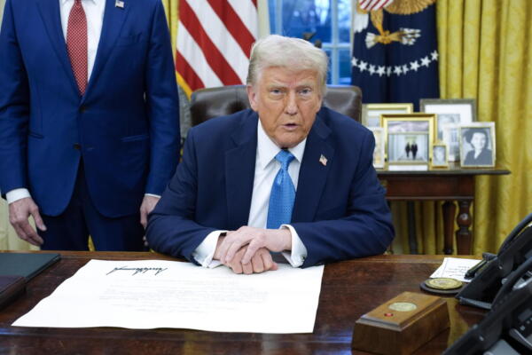 Fotografía del presidente de Estados Unidos, Donald Trump. EFE/Yuri Gripas