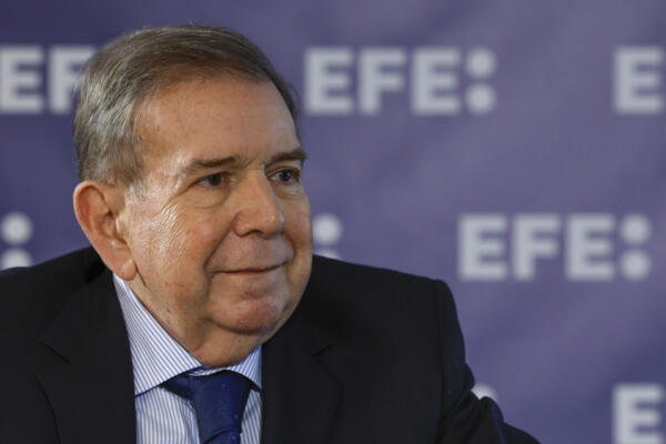 Fotografía del líder opositor venezolano Edmundo González Urrutia. EFE/Chema Moya