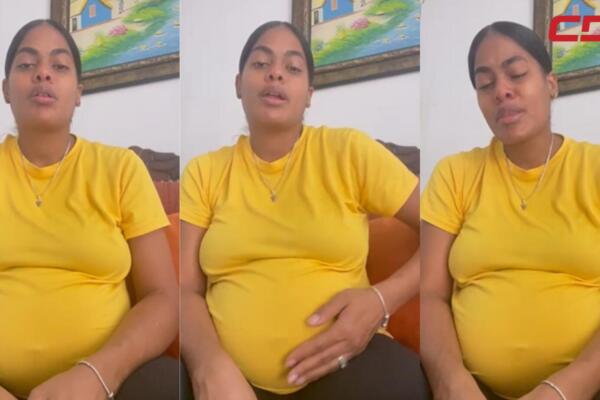 Patricia Vásquez, madre dominicana que pide ayuda para salvar la vida de su bebé que nace para marzo. 