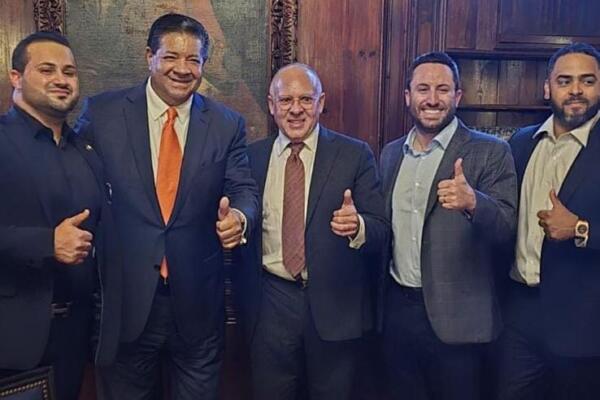 Empresarios dominicanos y de Estados Unidos 
Foto: fuente externa