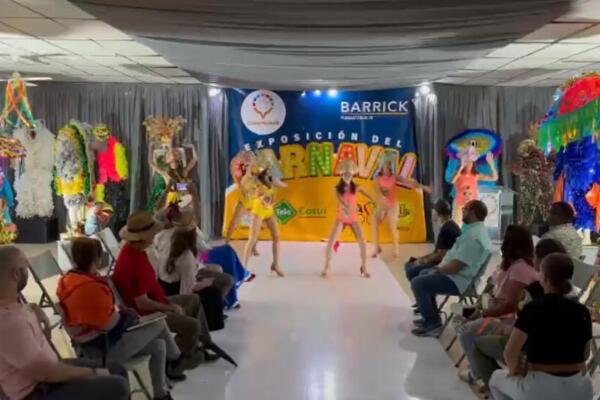 Codeprosar inauguró este fin de semana una exposición permanente durante el mes de febrero sobre el carnaval cotuisano y sus personajes.