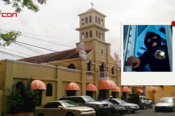 Delincuentes profanaron de nuevo la iglesia San Pedro Apóstol, en el sector Villa Consuelo. Foto: Fuente externa 