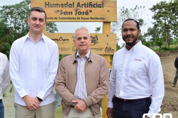 Inauguran humedal artificial en Jarabacoa