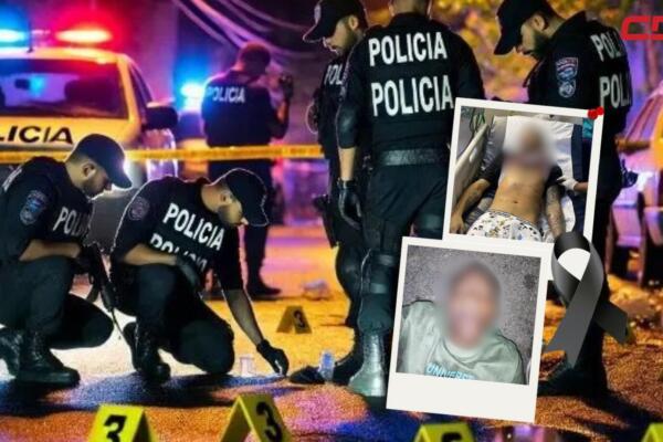 Francisco Ramírez (a) Kiko, de 43 años, y su hijo Francis Ramírez Martínez (a) Yeison, de 26, occisos.