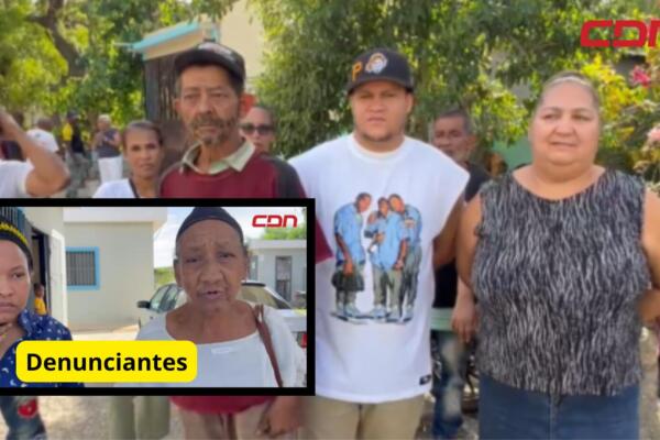 Los miembros de la junta de vecinos salieron en defensa de Juan Antonio Rosario (Jocha), a quien acusan de abuso sexual. 