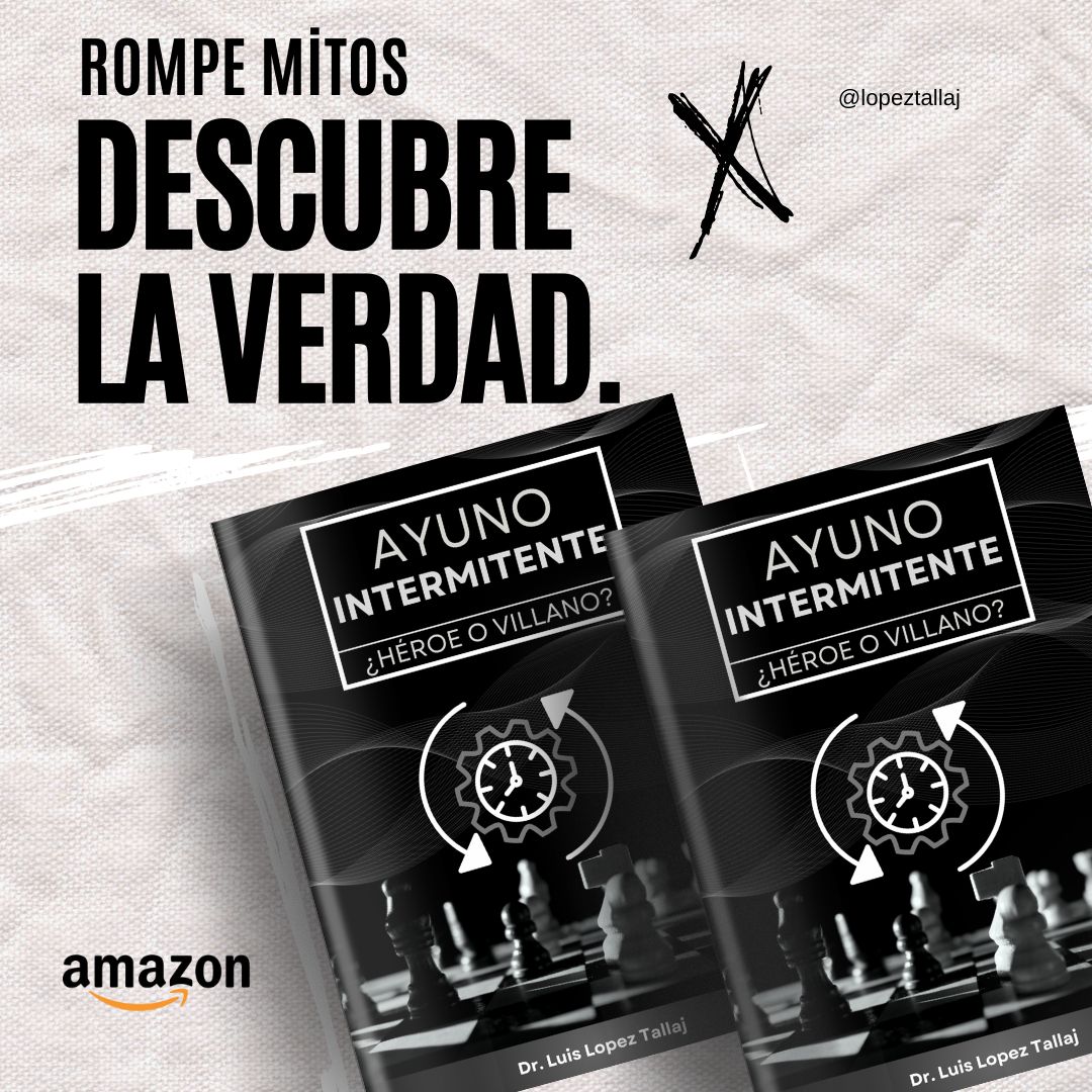 Dr. Luis López Tallaj publica nuevo libro sobre el Ayuno Intermitente