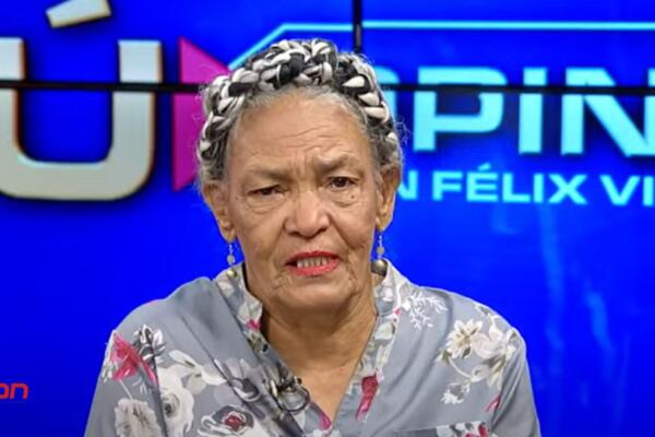 Milagros Altagracia Méndez, madre de Benonis Nicanor. (foto, fuente externa)
