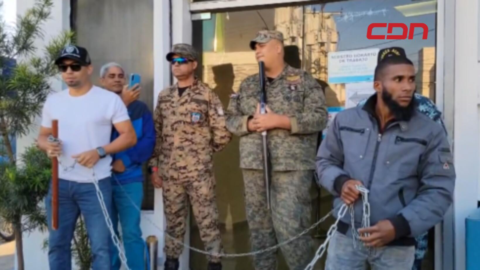Manifestaciones en Bonao por servicios básicos