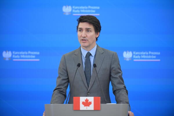 El primer ministro de Canadá, Justin Trudeau, en una foto. EFE/MARCIN OBARA 
