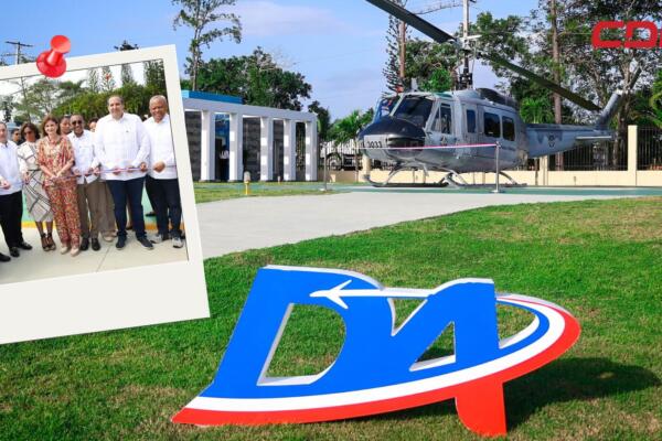 Inauguran Helipuerto de Monte Plata.