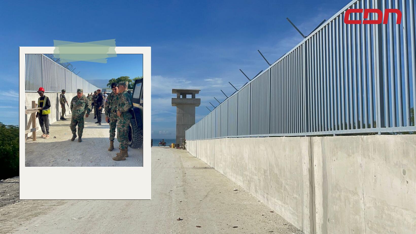 Muro fronterizo con resultados positivos en la frontera de Pedernales