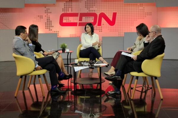 La gerente de facturación de la DGII, Patricia Gil, aseguró que la facturación electrónica “viene a traer beneficios y modernidad”. (FOTO: Danny Polanco)