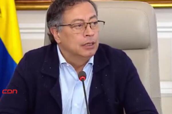El presidente de Colombia, Gustavo Petro. (foto, fuente externa)